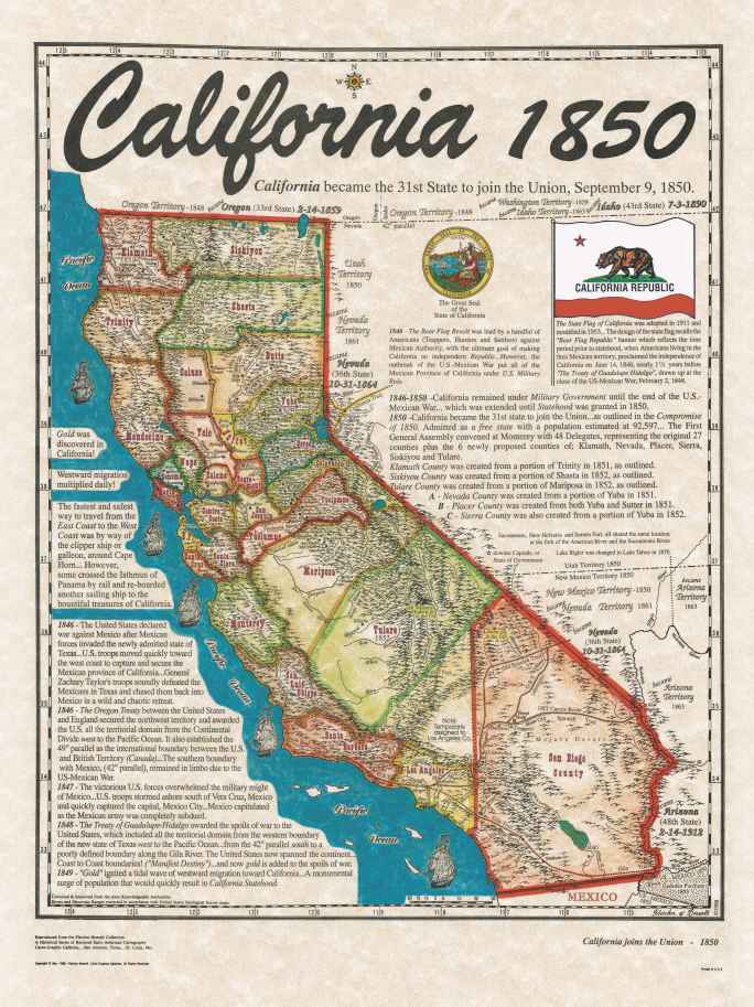 California Statehood 1850