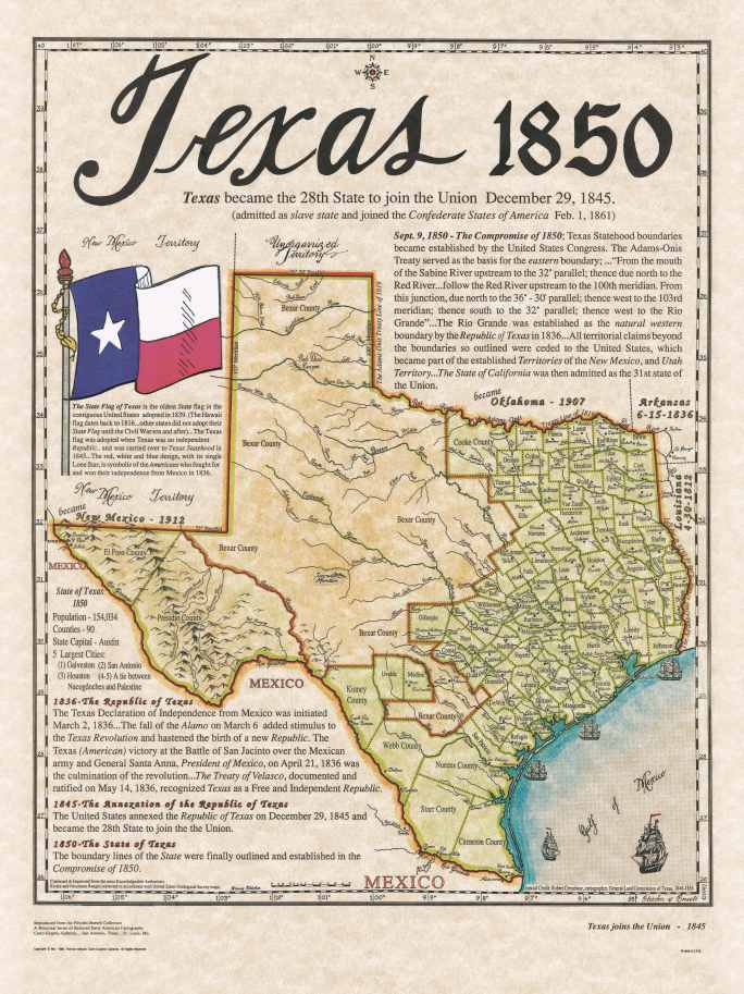 Texas Statehood 1850