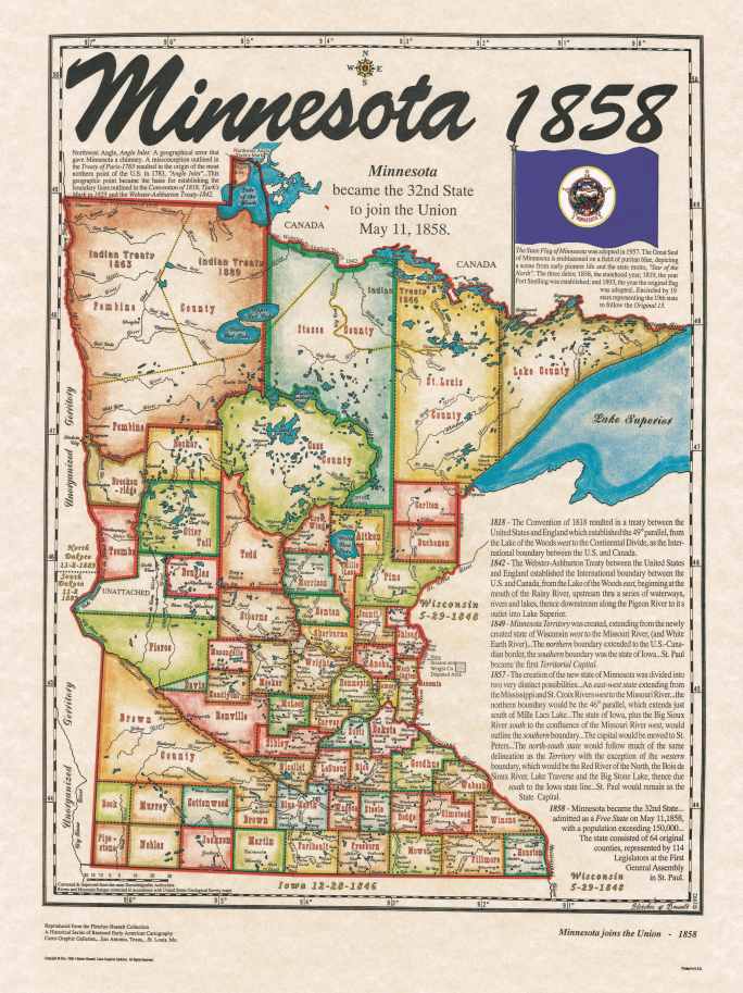 Minnesota Statehood 1858